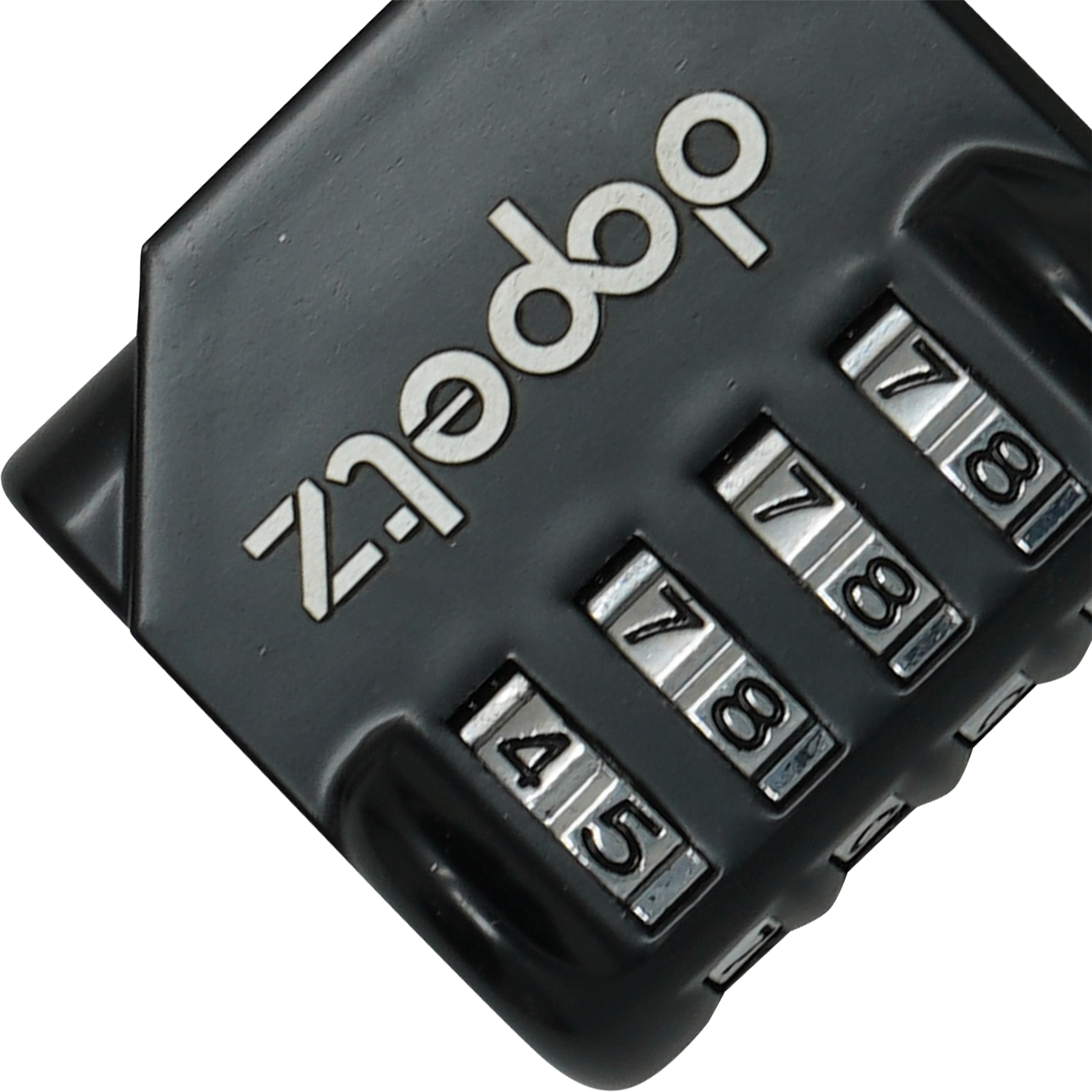 4 Digit Combination Lock Padlock Sleek Weatherproof Heavy Duty Locker Gym Travel - Image 3