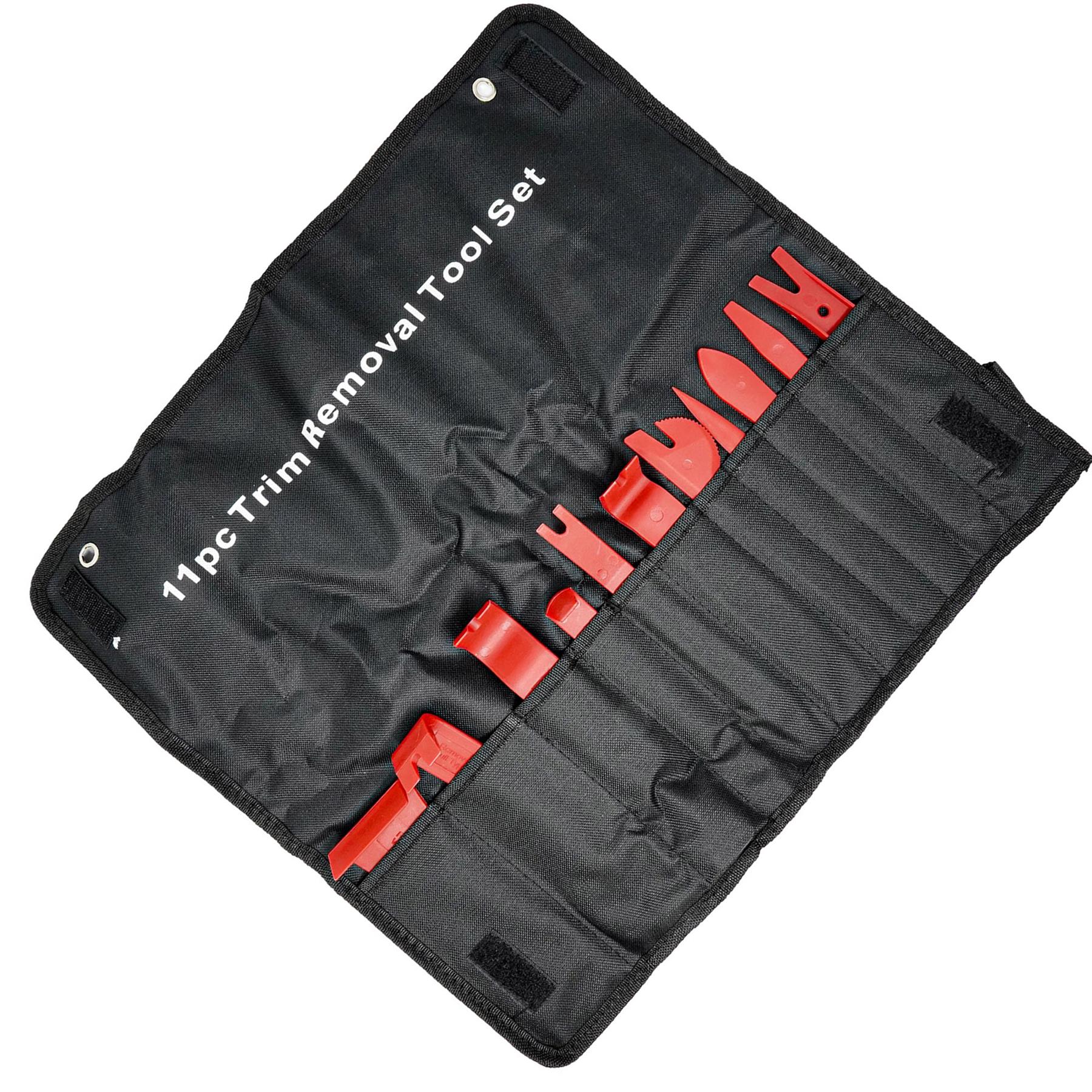 11Pc Trim And Moulding Removal Bodyshop Garage Pro Tool Complete Set Car Van - Image 9