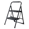 Foldable 2 Step Ladder Non Slip 2 Tread 475mm Safety Small Stool Ladders Kitchen