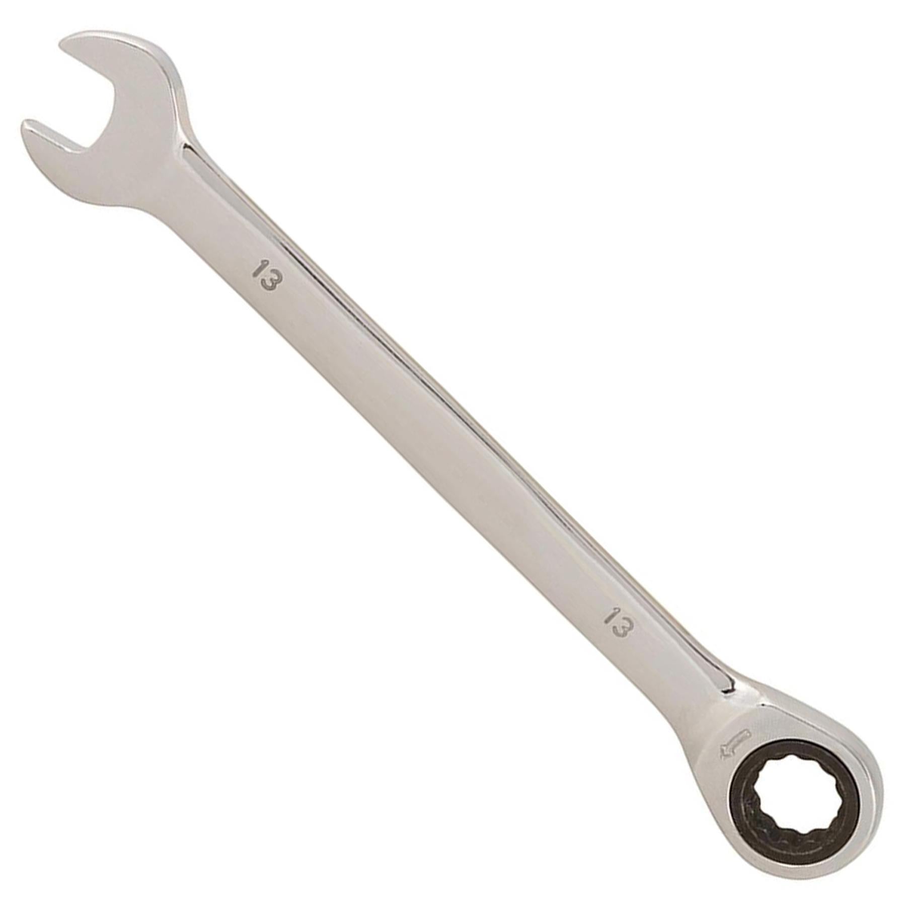 Fixed Head Ratchet Spanner Ratcheting Combination Wrench Chrome Vanadium Steel 13mm Spanner - Image 6