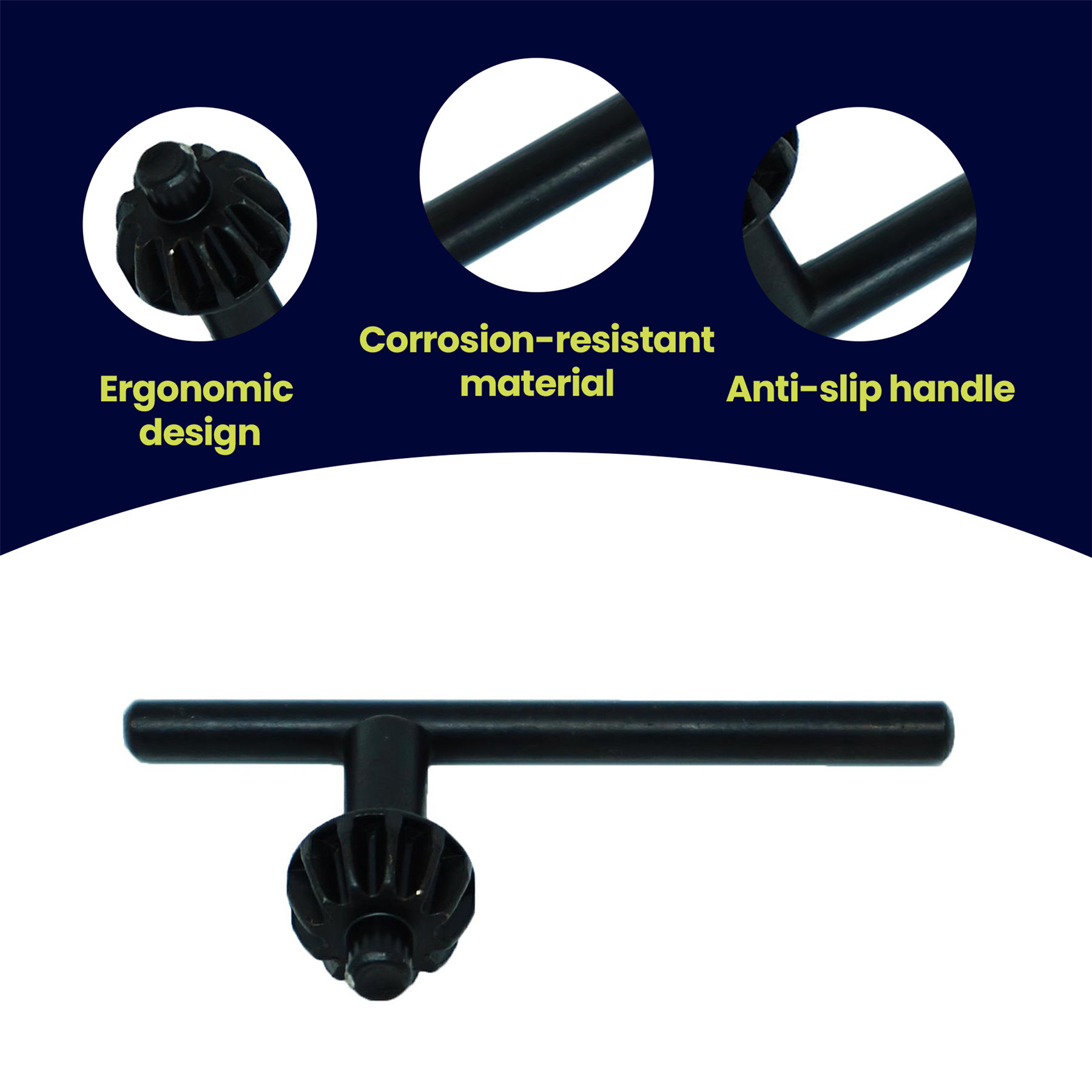 Chuck Key Replacement Drill Chuck Key 13mm (1/2") - Image 3