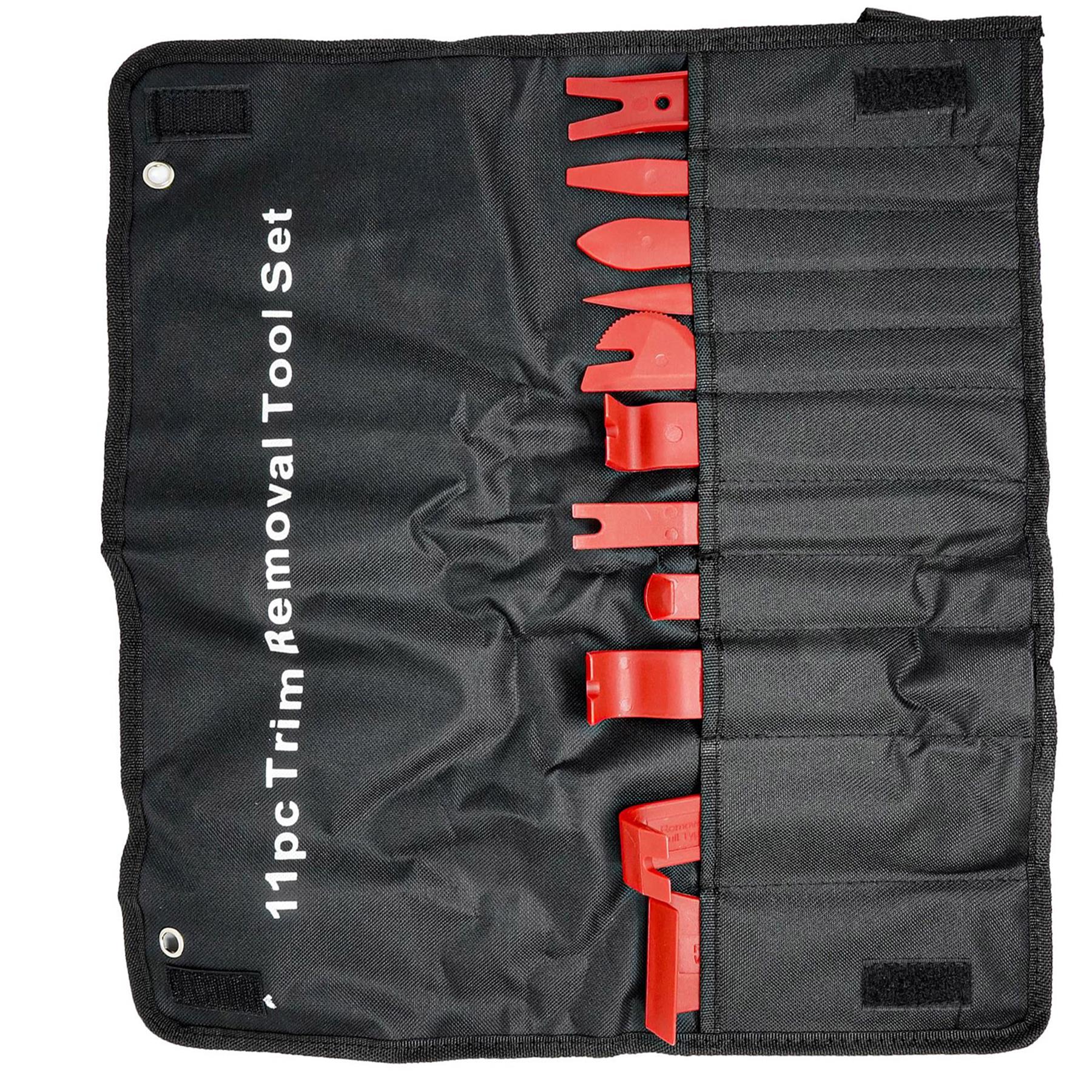 11Pc Trim And Moulding Removal Bodyshop Garage Pro Tool Complete Set Car Van - Image 7