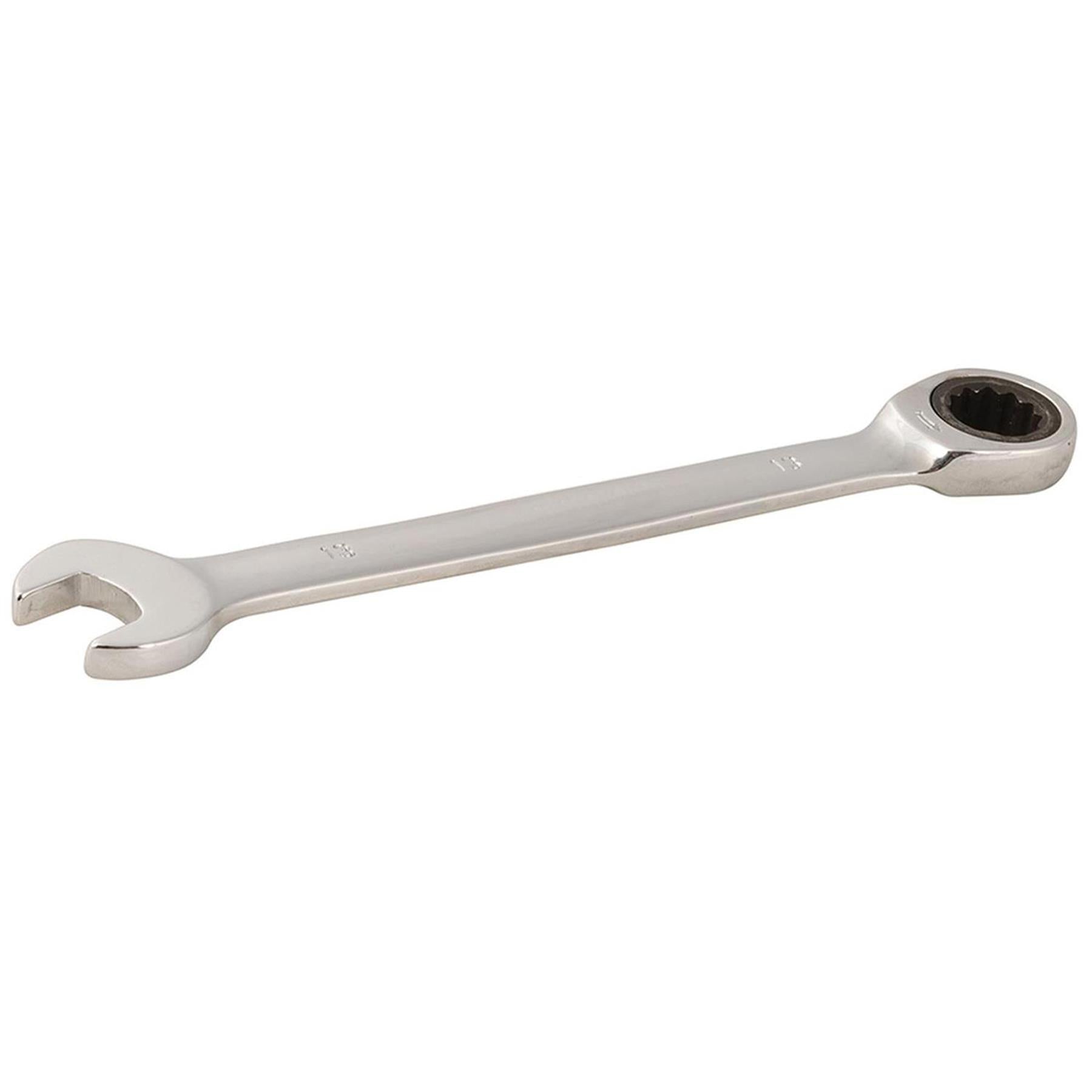 Fixed Head Ratchet Spanner Ratcheting Combination Wrench Chrome Vanadium Steel 13mm Spanner - Image 9