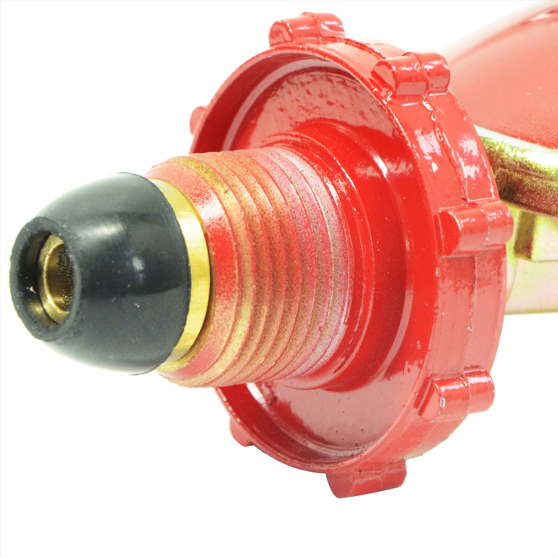 Propane Gas Regulator 37mbar POL Handwheel BBQ Camping Fits Calor Flogas Bottles 8mm Hose Tail - Image 11