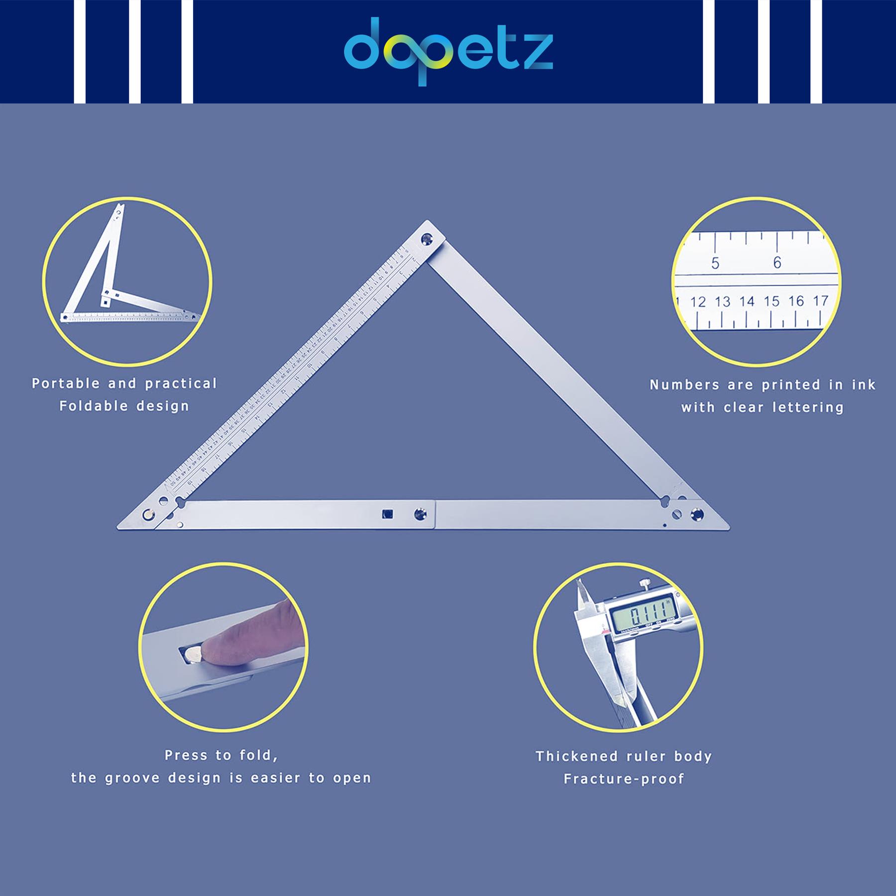 NEW Aluminium Folding Square - 24 600mm tilling carpentry and roofing Tools - Image 6
