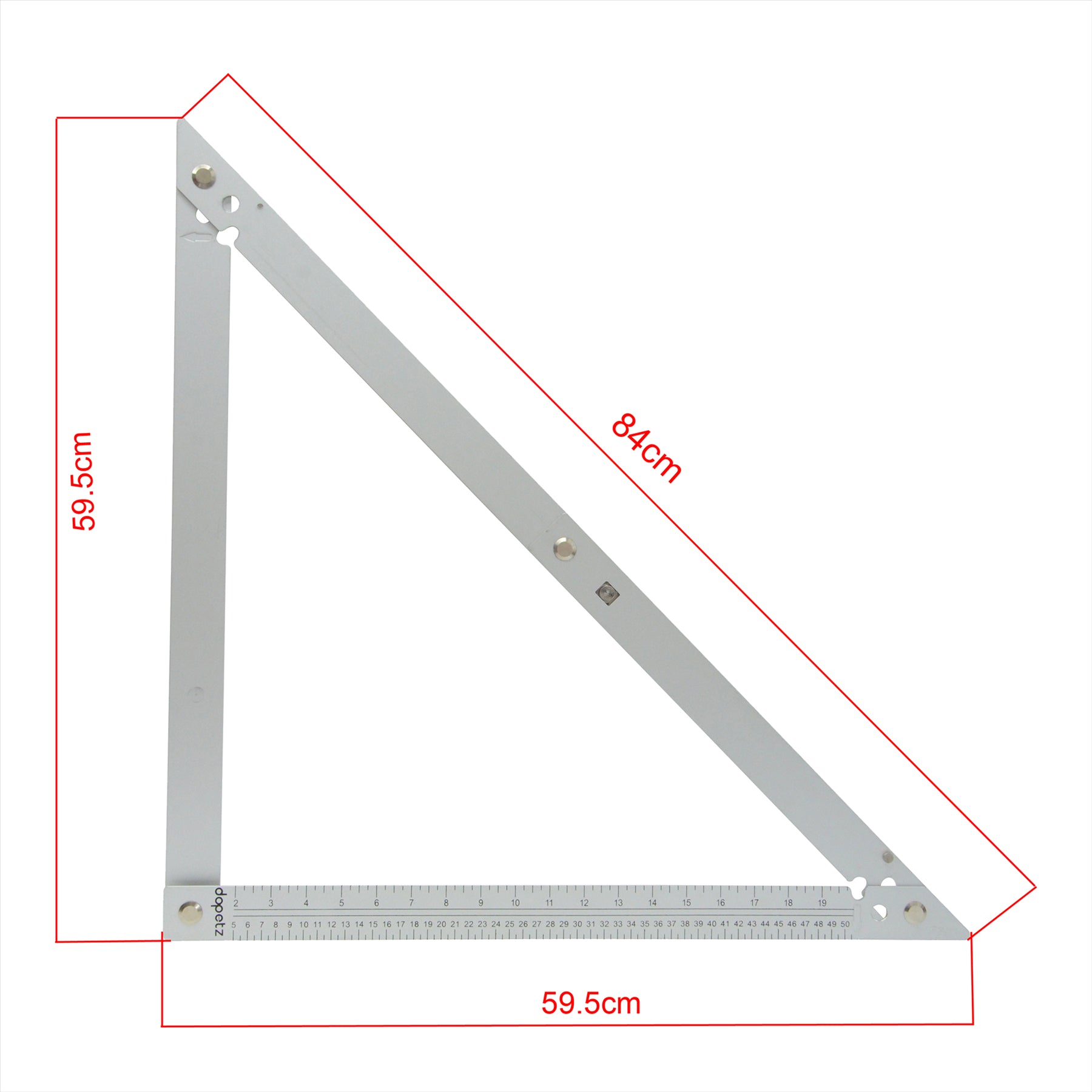 NEW Aluminium Folding Square - 24 600mm tilling carpentry and roofing Tools - Image 3