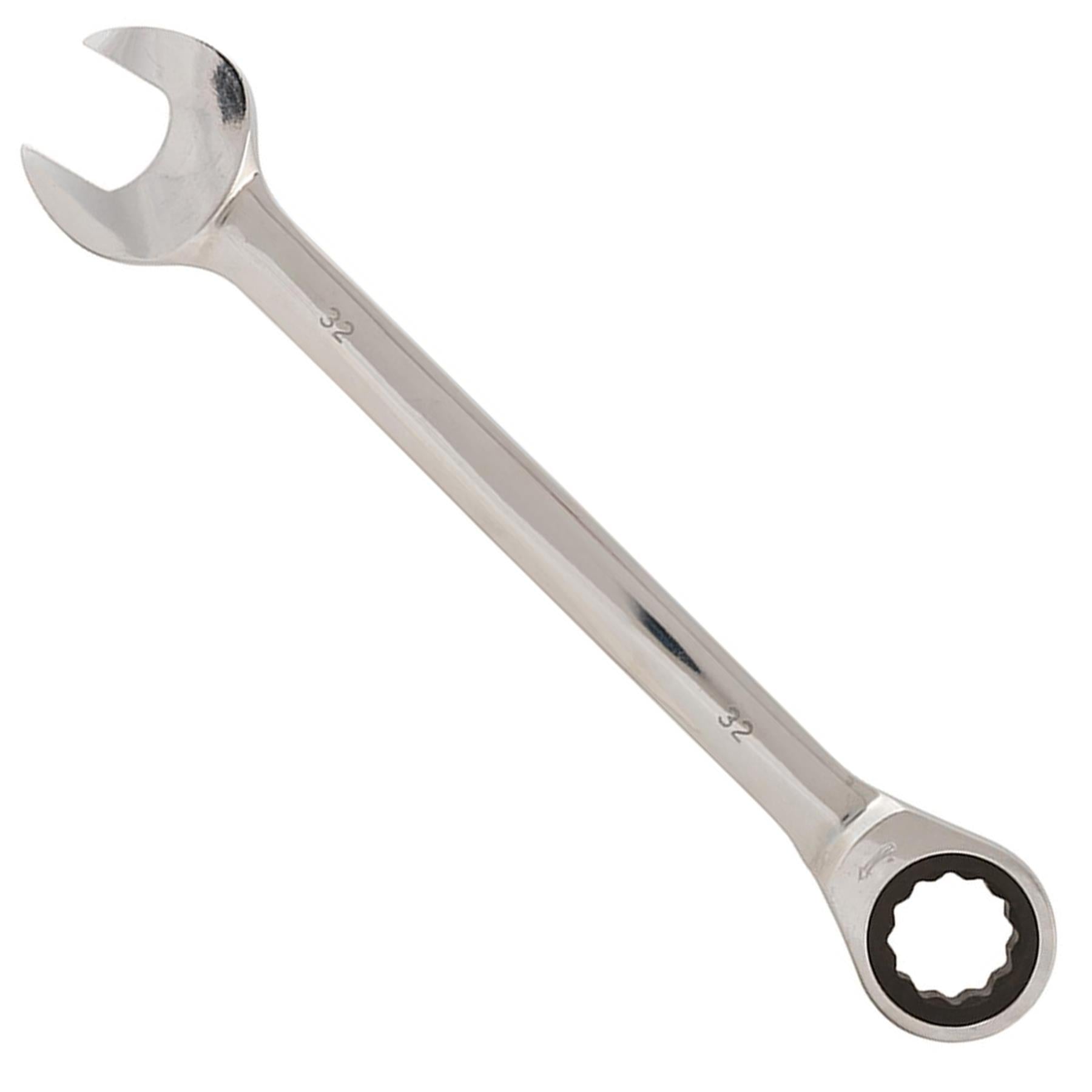 32mm Fixed Head Ratchet Spanner – 72-Tooth Chrome Vanadium Steel Forged Combination Wrench, Metric - Image 9