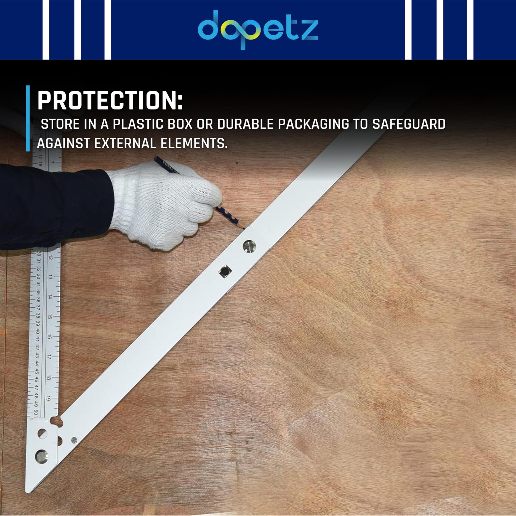 NEW Aluminium Folding Square - 24 600mm tilling carpentry and roofing Tools - Image 9