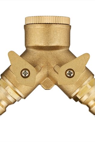 Solid Brass 2 Way 3/4"