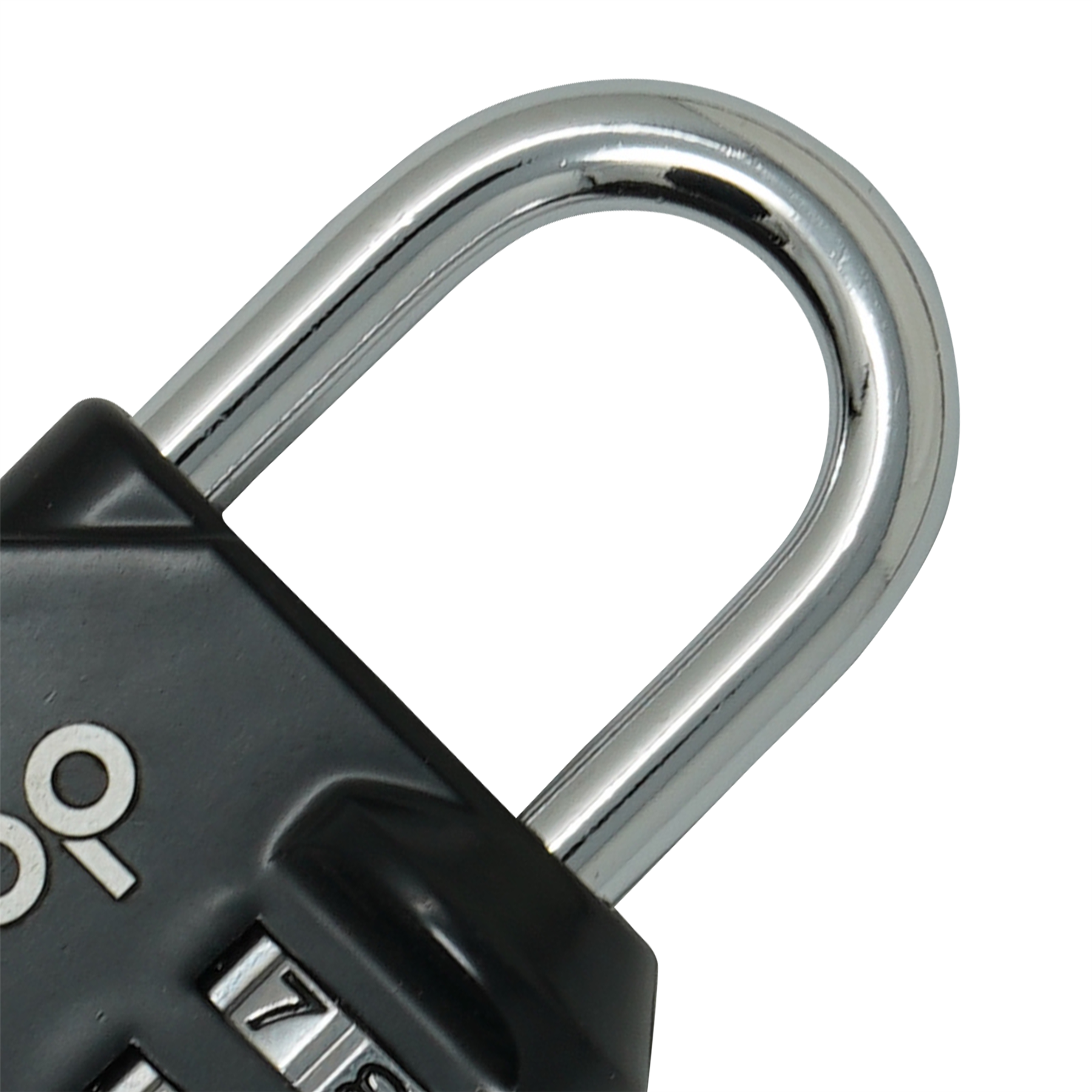 4 Digit Combination Lock Padlock Sleek Weatherproof Heavy Duty Locker Gym Travel - Image 2