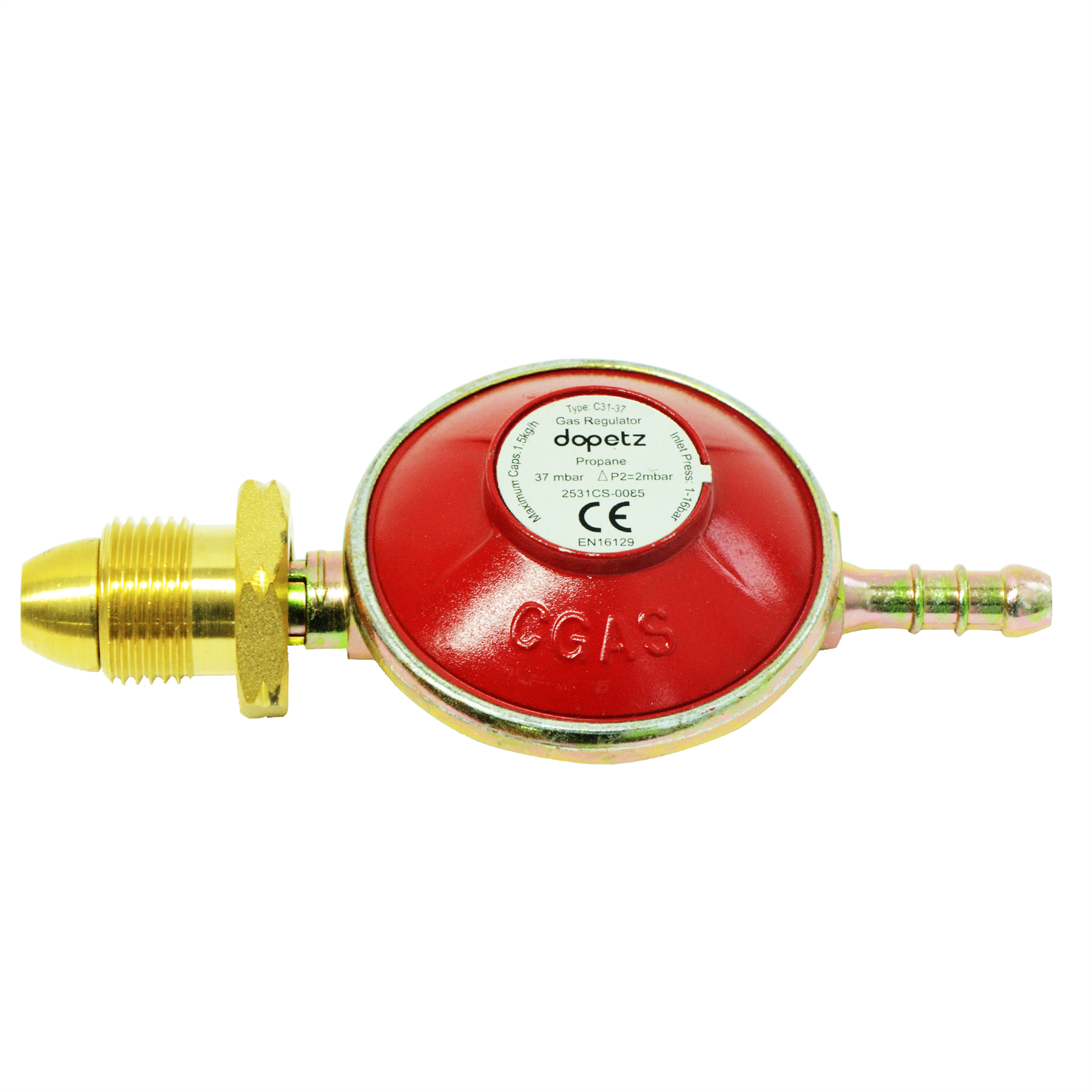Low Pressure Propane Gas Regulator 37mbar For Calor Flowgas 3.9 To 47 KG Bottles - Image 2