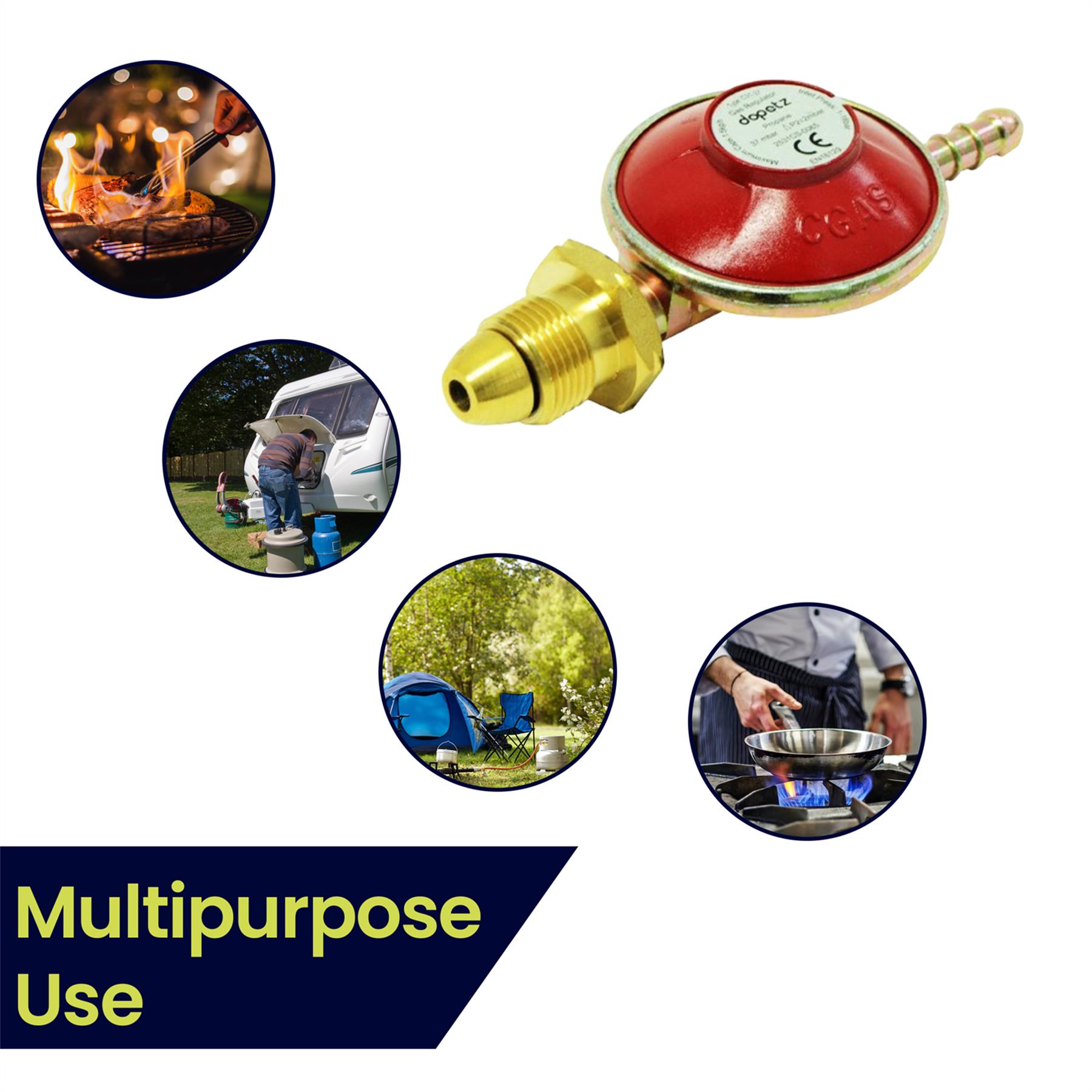 Low Pressure Propane Gas Regulator 37mbar For Calor Flowgas 3.9 To 47 KG Bottles - Image 4