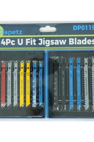 14pc Assorted Jigsaw Blade