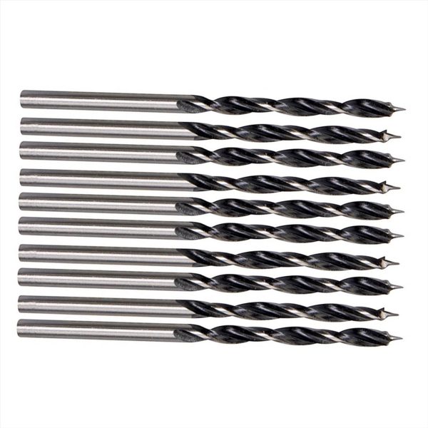 10-Pack Lip & Spur Drill Bits