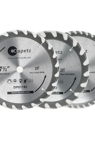 3Pc 190mm TCT Circular