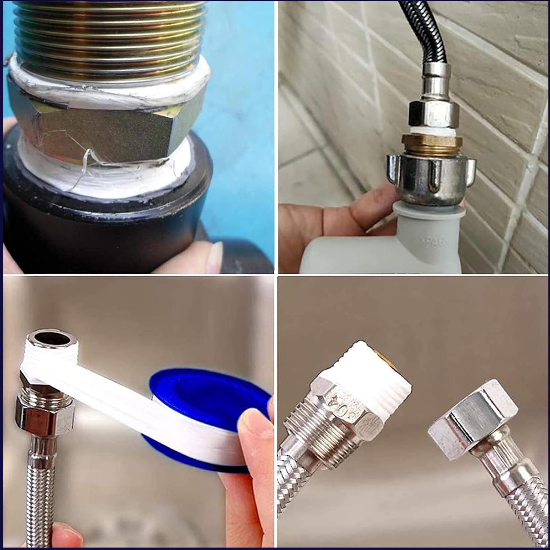 1 x PTFE Tape Gas for Thread Seal White Teflon Tape 12mm x 5m - Image 9