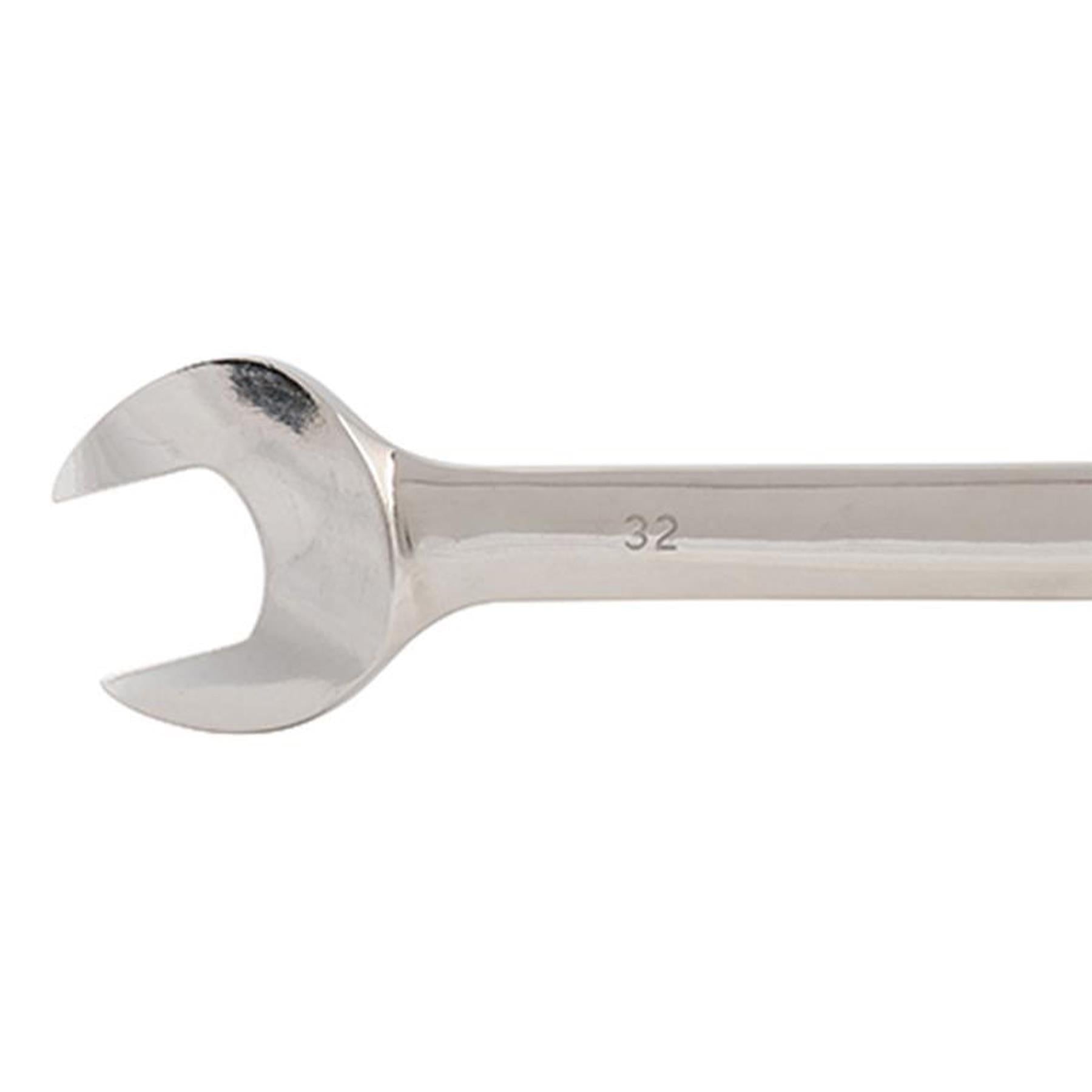 32mm Fixed Head Ratchet Spanner – 72-Tooth Chrome Vanadium Steel Forged Combination Wrench, Metric - Image 10