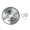 250mm TCT Circular Saw Blade – 80 Teeth, 30mm Bore, Fine Cut Mitre Blade, Hardened for Clean Cuts