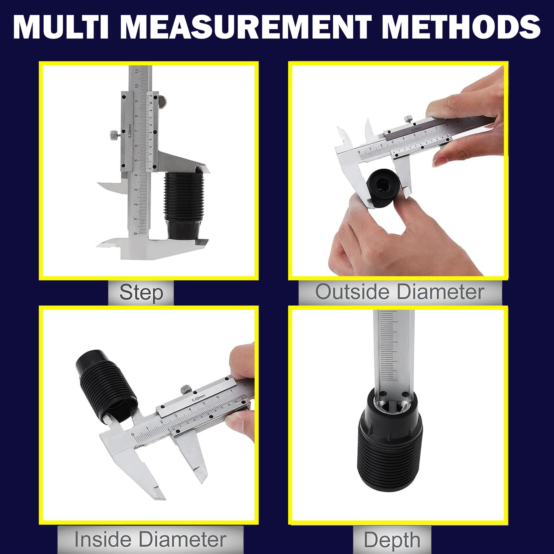 Vernier Caliper 150mm Internal,External,Depth,Step Precise Detail New - Image 4