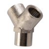 Air Line 3 Way Y Connector Splitter 1/4" BSP Hose Airline Joint Fitting