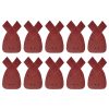 120 Grits Mouse Sanding Sheets Hook & Loop Sander Pads 4-Holes Sand Paper 10PCS