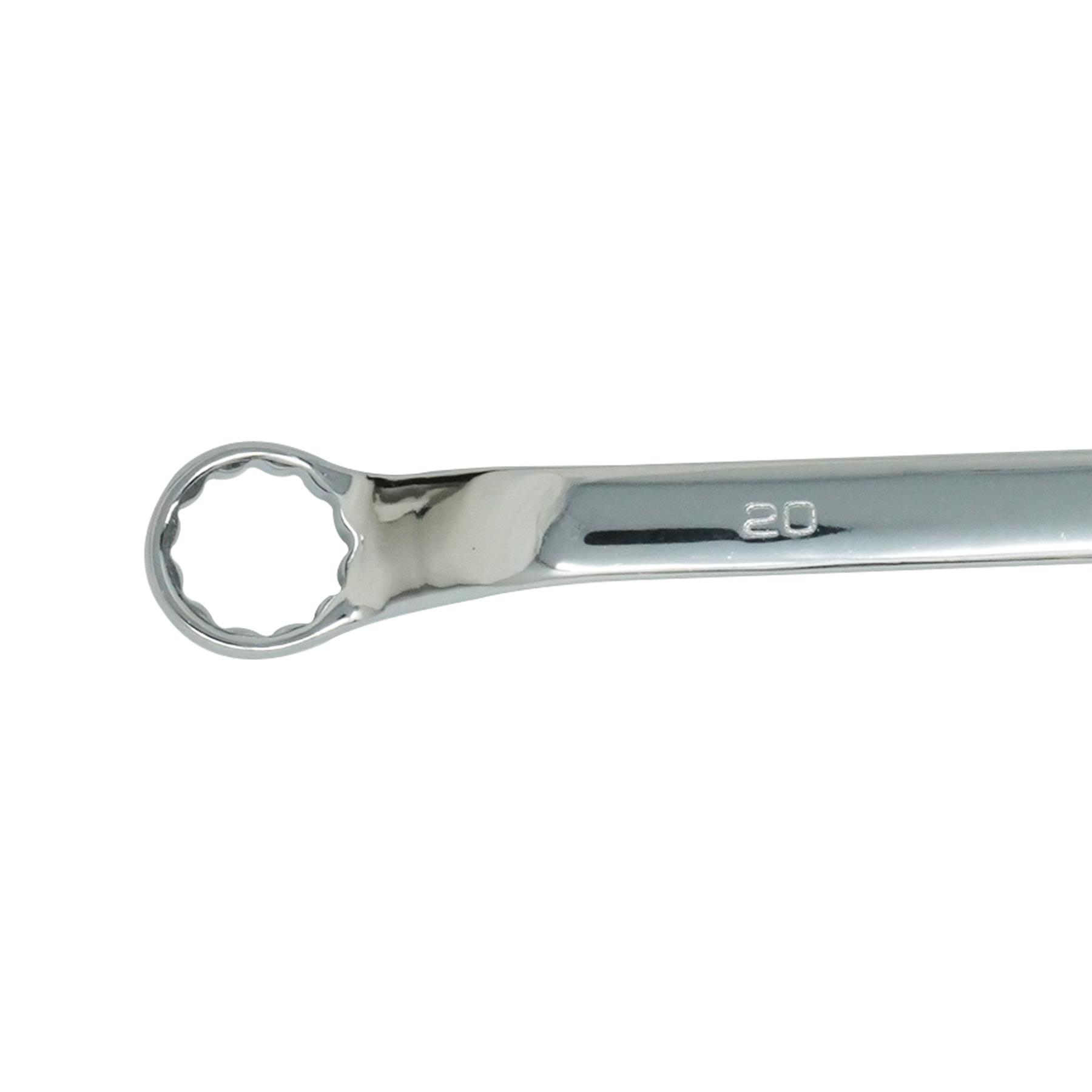 Offset Double Ring Spanner Wrench 20mm x 22mm Metric Ring Deep Spanner Steel - Image 11