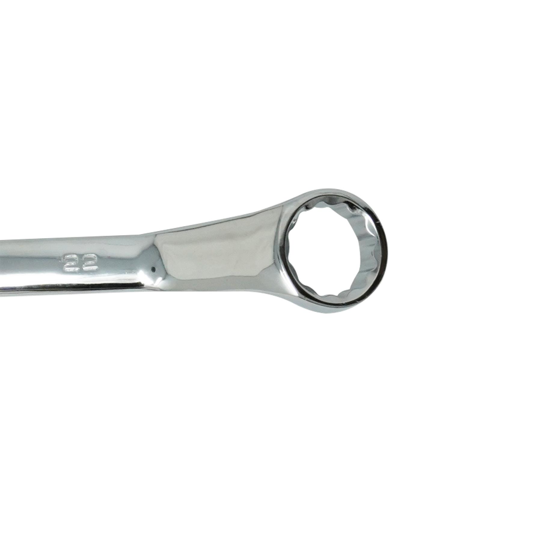 Offset Double Ring Spanner Wrench 20mm x 22mm Metric Ring Deep Spanner Steel - Image 12