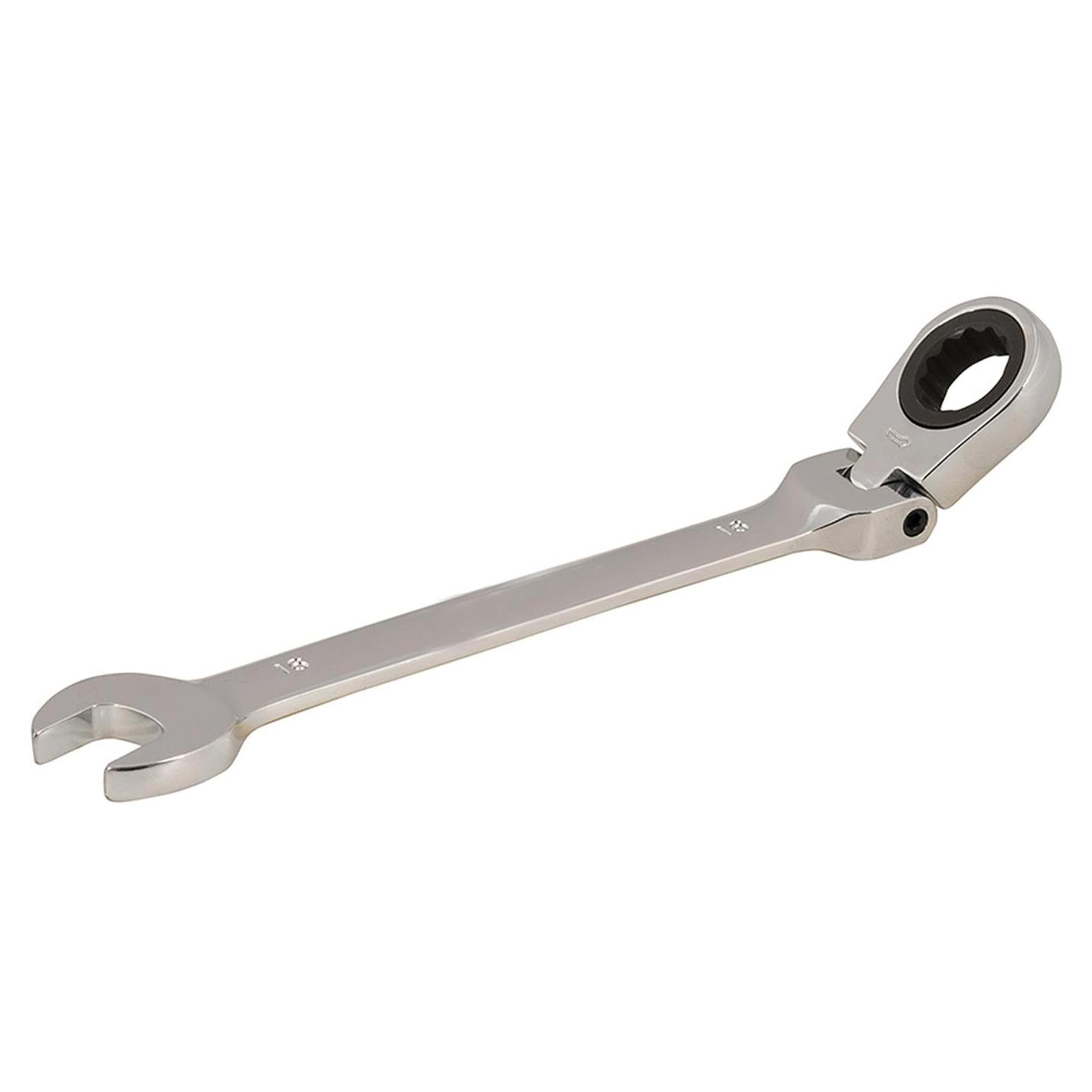 Metric Flexible Ratchet Spanners 16mm Flexi Head Combination Wrench Steel - Image 16