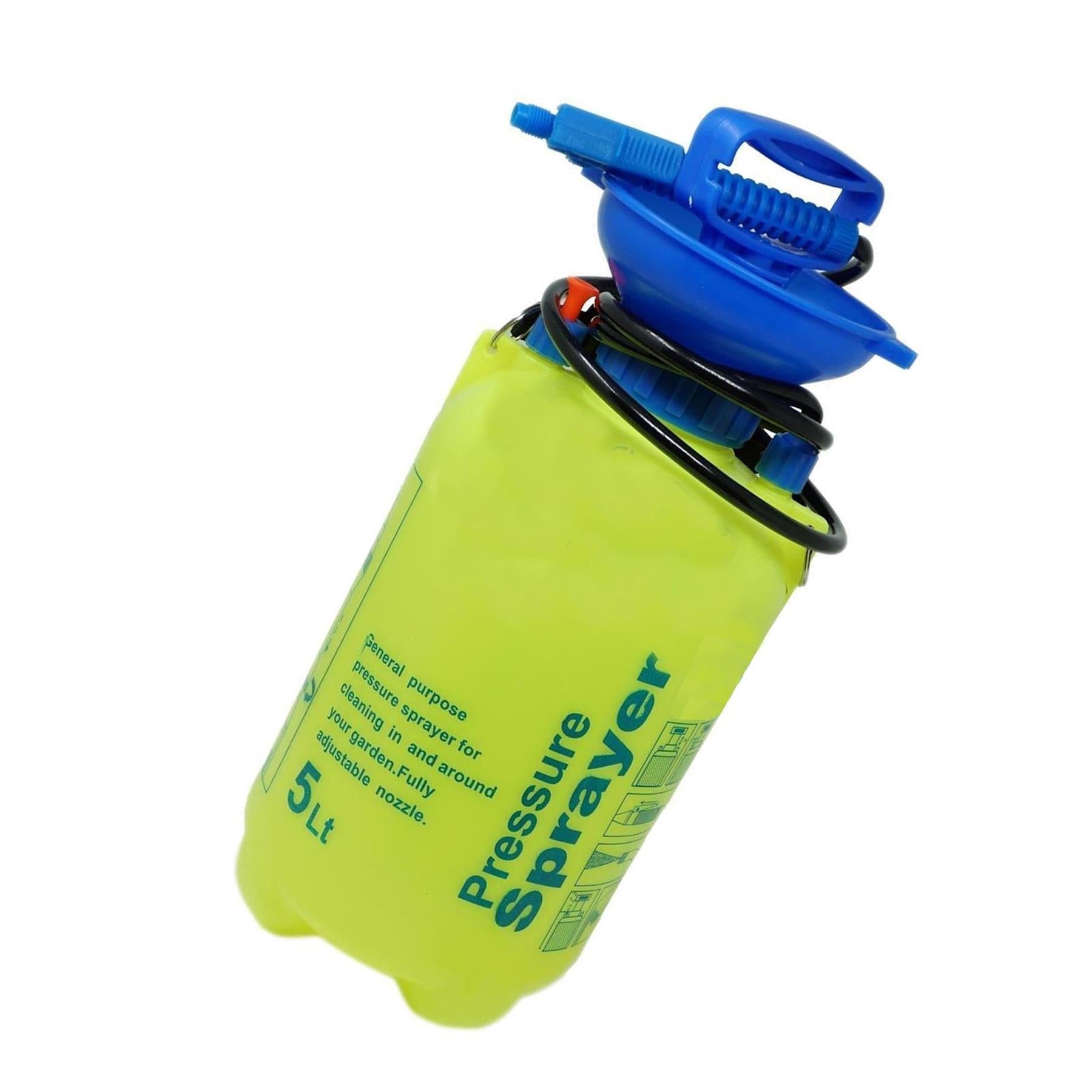 5L Garden Pressure Sprayer Pump Action Knapsack Water Chemical Sprayer for Pesticides Weed Killer - Image 6
