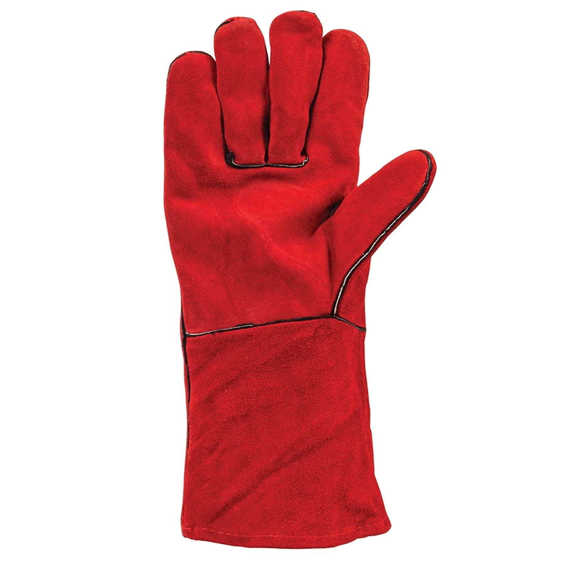Welders Gauntlets Gloves 14" Heat Resistant Used For Welding, Fireplace, Oven, Woodburner, Stoves 350mm - Image 6