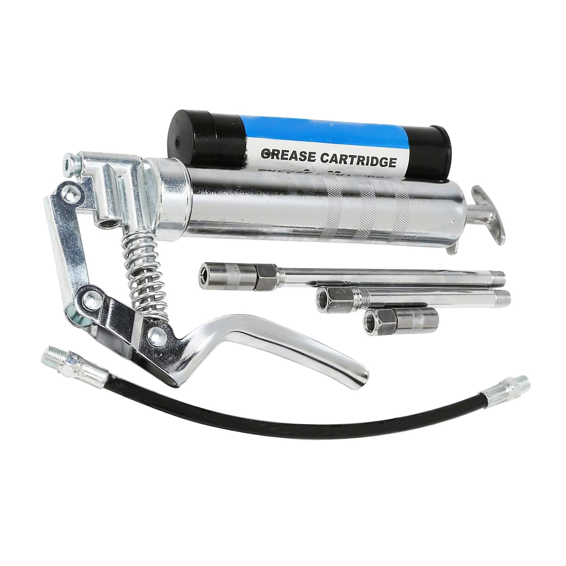 PISTOL GRIP MANUAL GREASE GUN SET WITH GREASE CARTRIDGES - Image 12