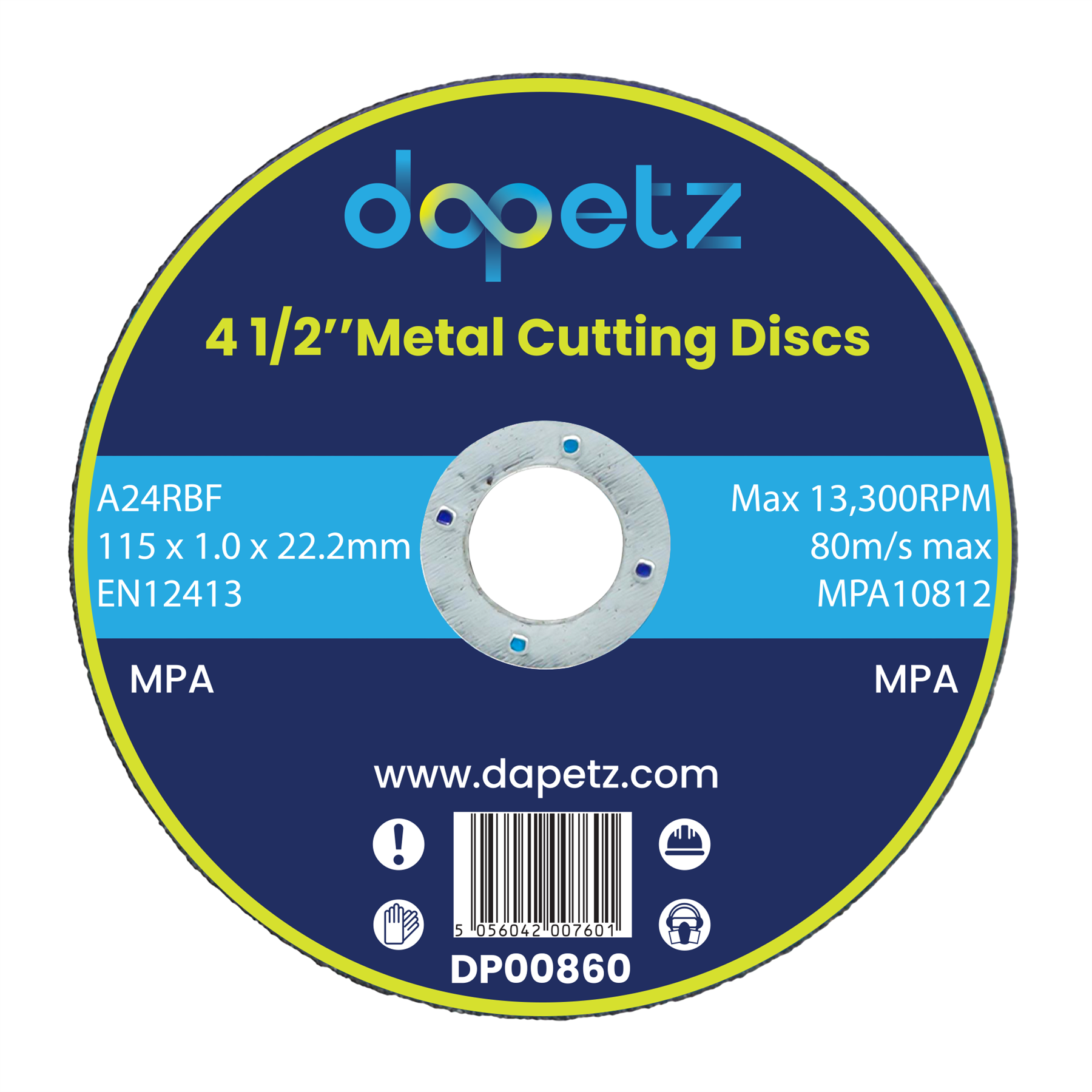 4.5" Ultra Thin Metal Cutting / Slitting Discs 115mm For Angle Grinder 50PCS - Image 10