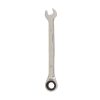 12mm Fixed Head Ratchet Spanner Metric Open-End & Ring Wrench Chrome Vanadium Steel for Tight Spaces
