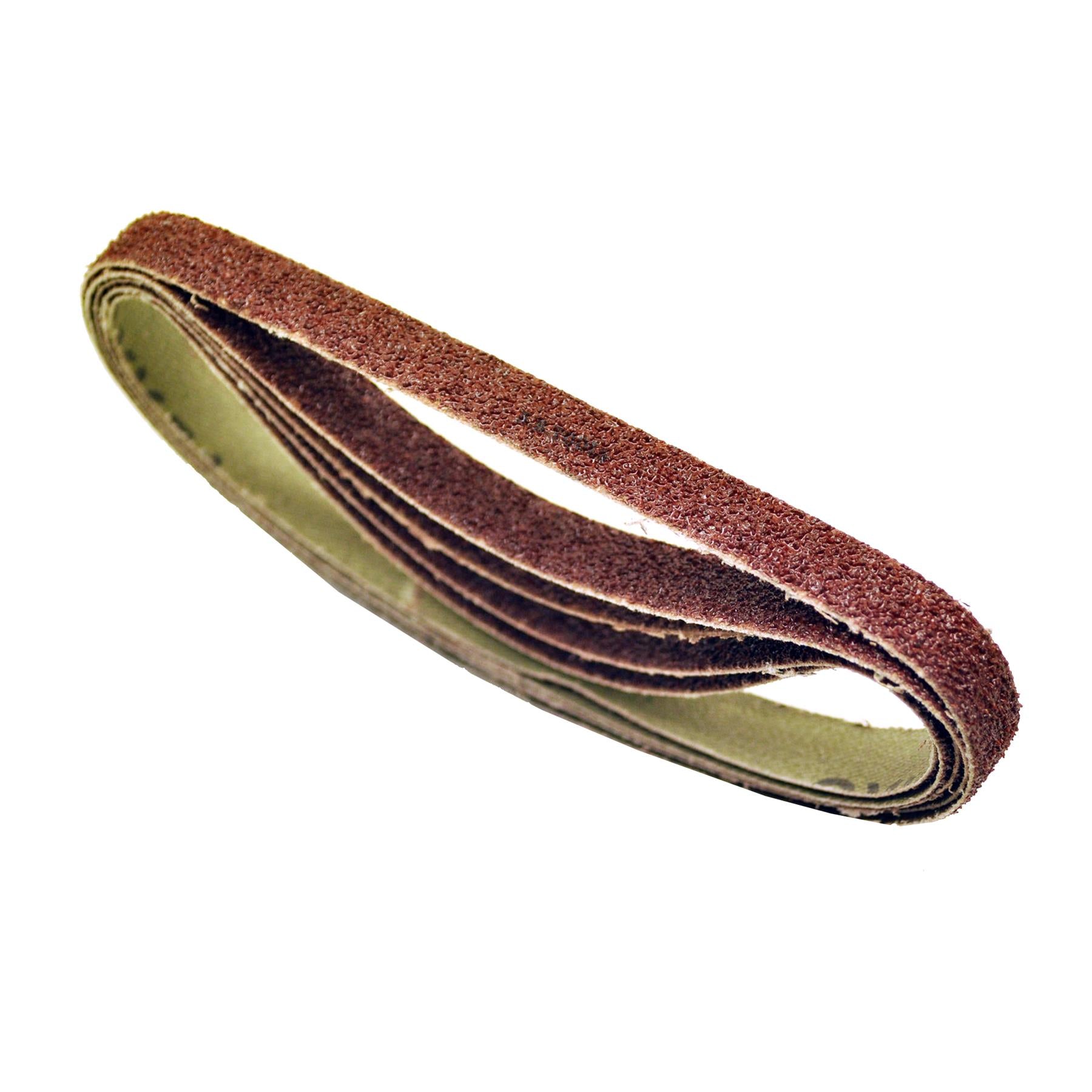 5 Pack Sanding Belts 330mm x 10mm (80 Grit) Coarse Sander Sheets Sanding Belts - Image 12
