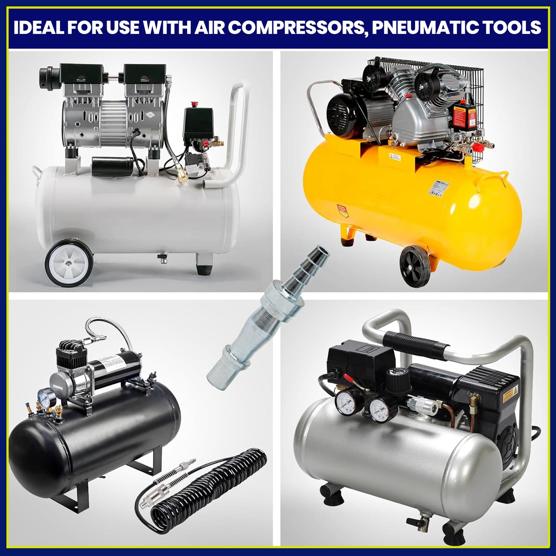 Air Line Hose Fitting Connector Air Hose End 10mm Bayonet Coupler For PCL Vertex - Image 3