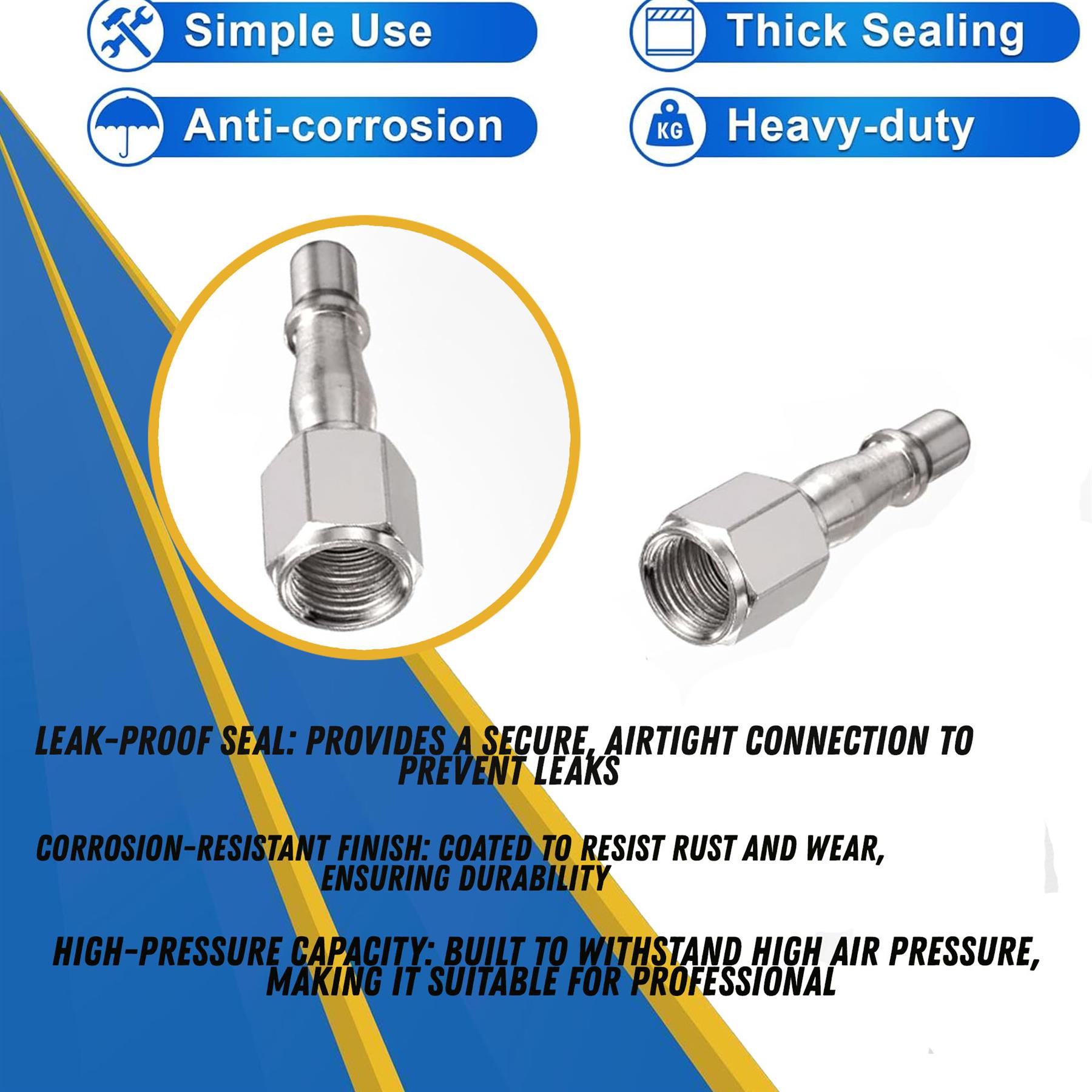 Air Line Hose Fitting Connector Female 3/8" BSP Bayonet Coupler For PCL Vertex 1PC - Image 2