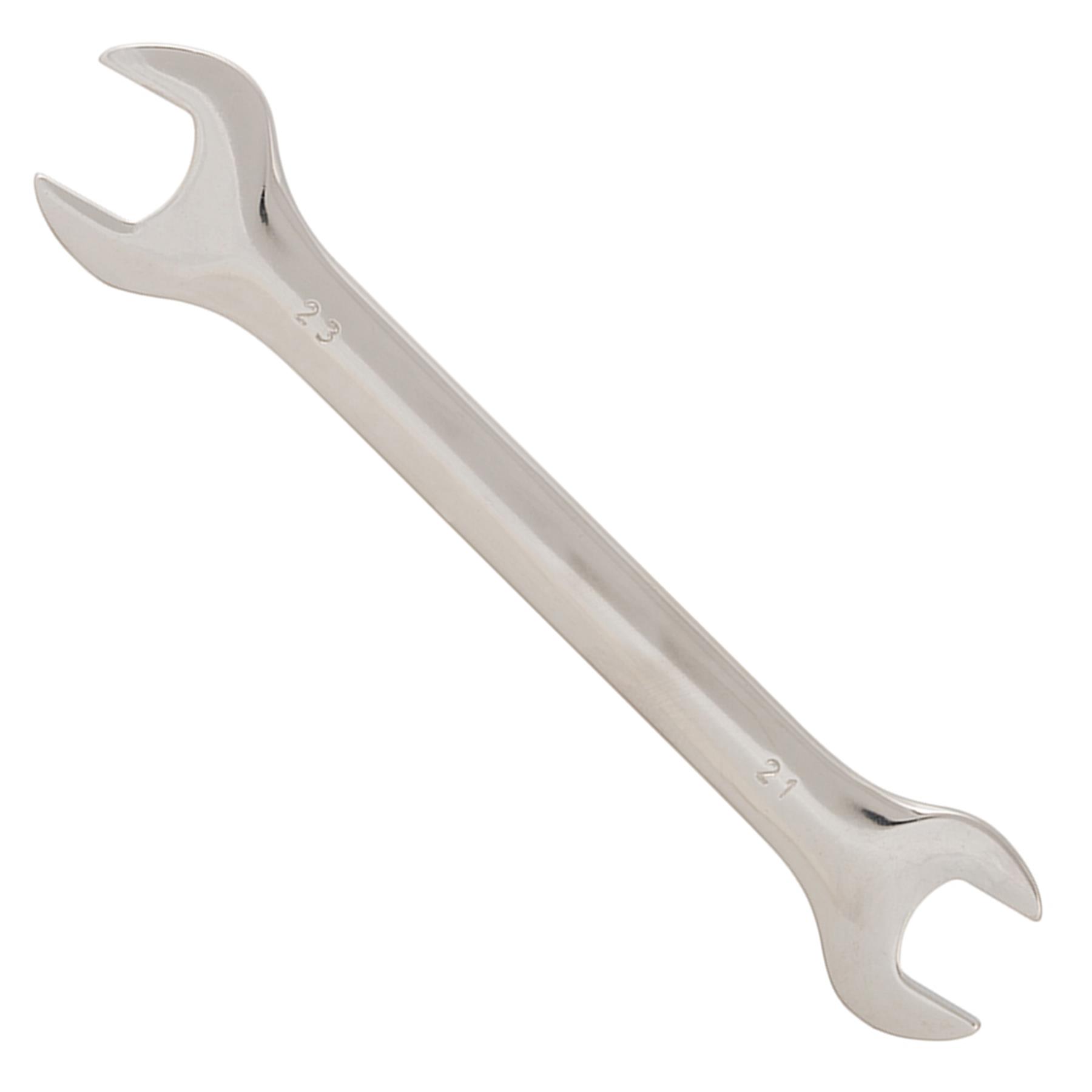 Fixed Head Combination Spanner Open Ended 21mm x 23mm Metric Polished CRV Garage - Image 6