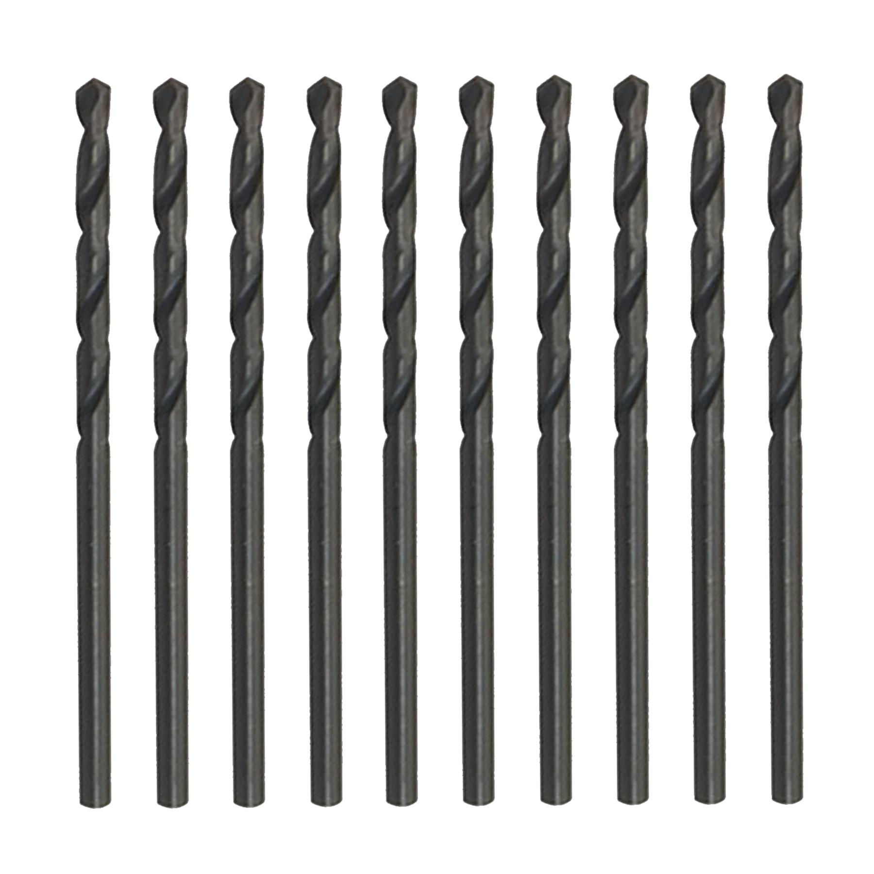 HSS Metric Jobber Drill Bits Box Of 10 (Pack) 4.5mm Metal Steel Wood Plastic - Image 4