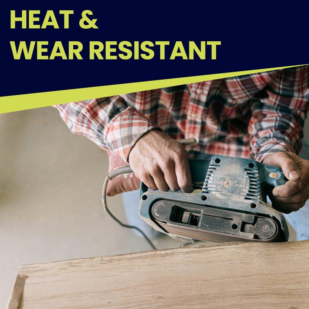 5 X Power Tool Sander Sanding Belt Belts 75mm X 457mm 80 Grit Medium DIY - Image 5