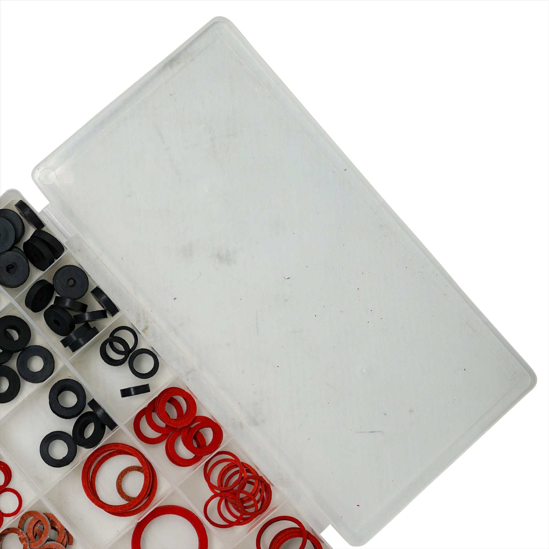 141Pc O-Rings & Washer Set 18 Sizes Rubber Fibre Seals for Plumbing Faucet Hose Tap Gaskets Case - Image 9