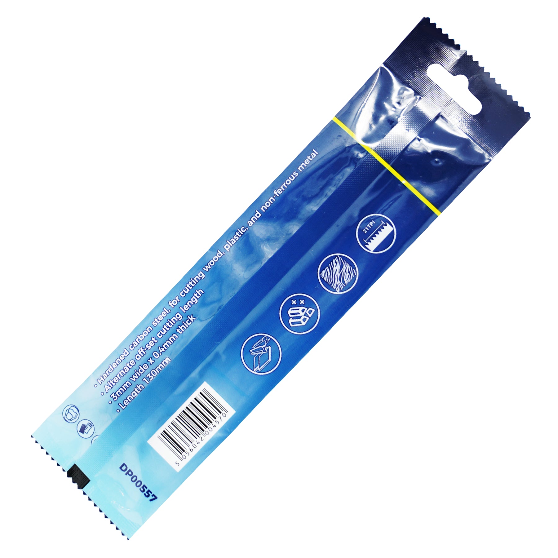 Scroll Saw Blades 21 TPI Hardened Carbon Steel Pin Ended 130mm Long 10PC - Image 7