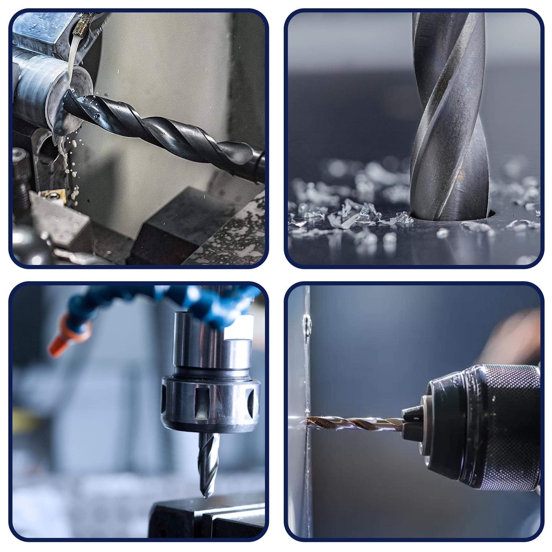 Quality 5Pk Metric HSS-R Jobber Bits 9.5mm Hand Tool Drills Brand New - Image 4