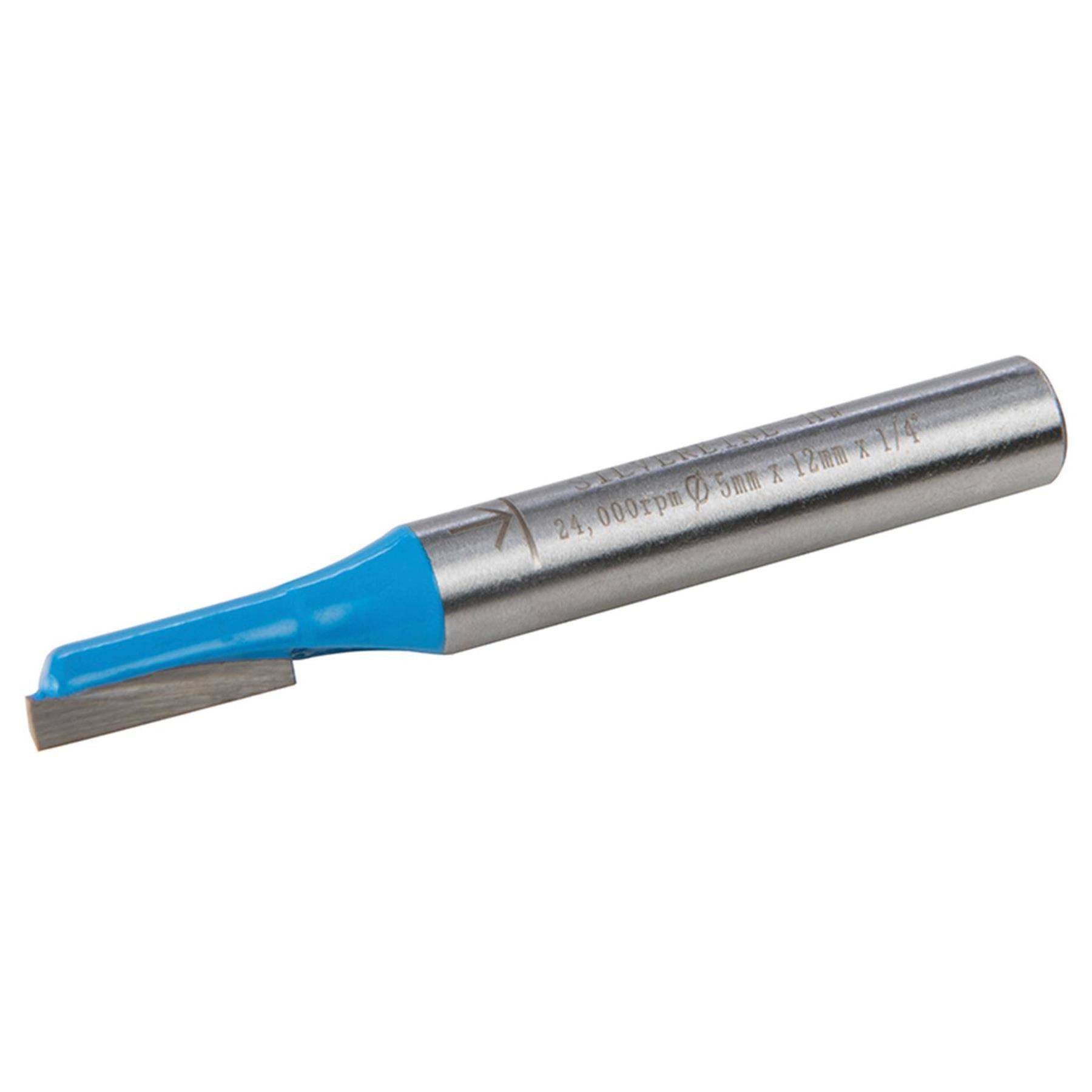 1/4" Shank TCT Wood Router Cutter 5x12mm Twin Flute Smooth Finish Rust-Resistant Bit - Image 9