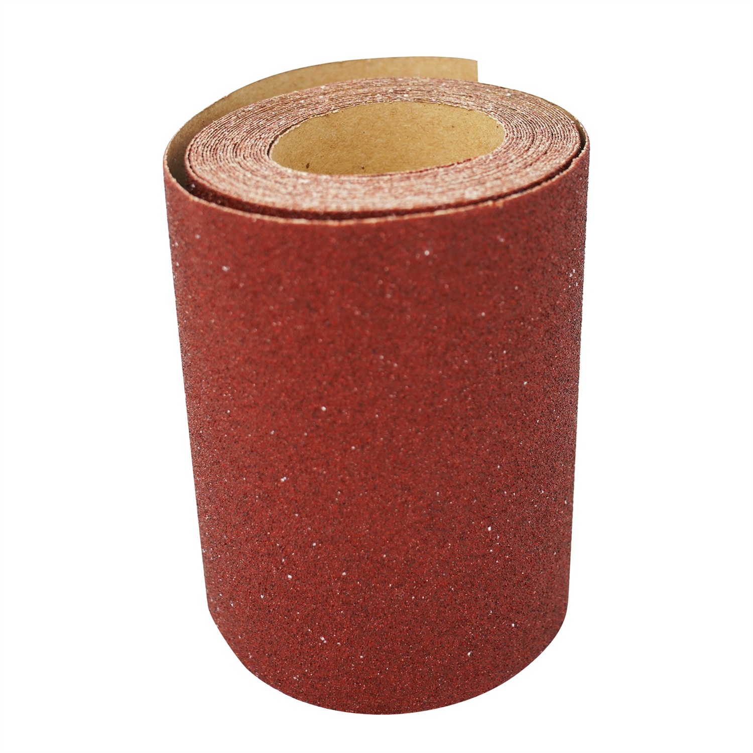 Aluminium Oxide Sanding Roll 115mm 5m Red Grit 80 Sandpaper Sand Woodwork