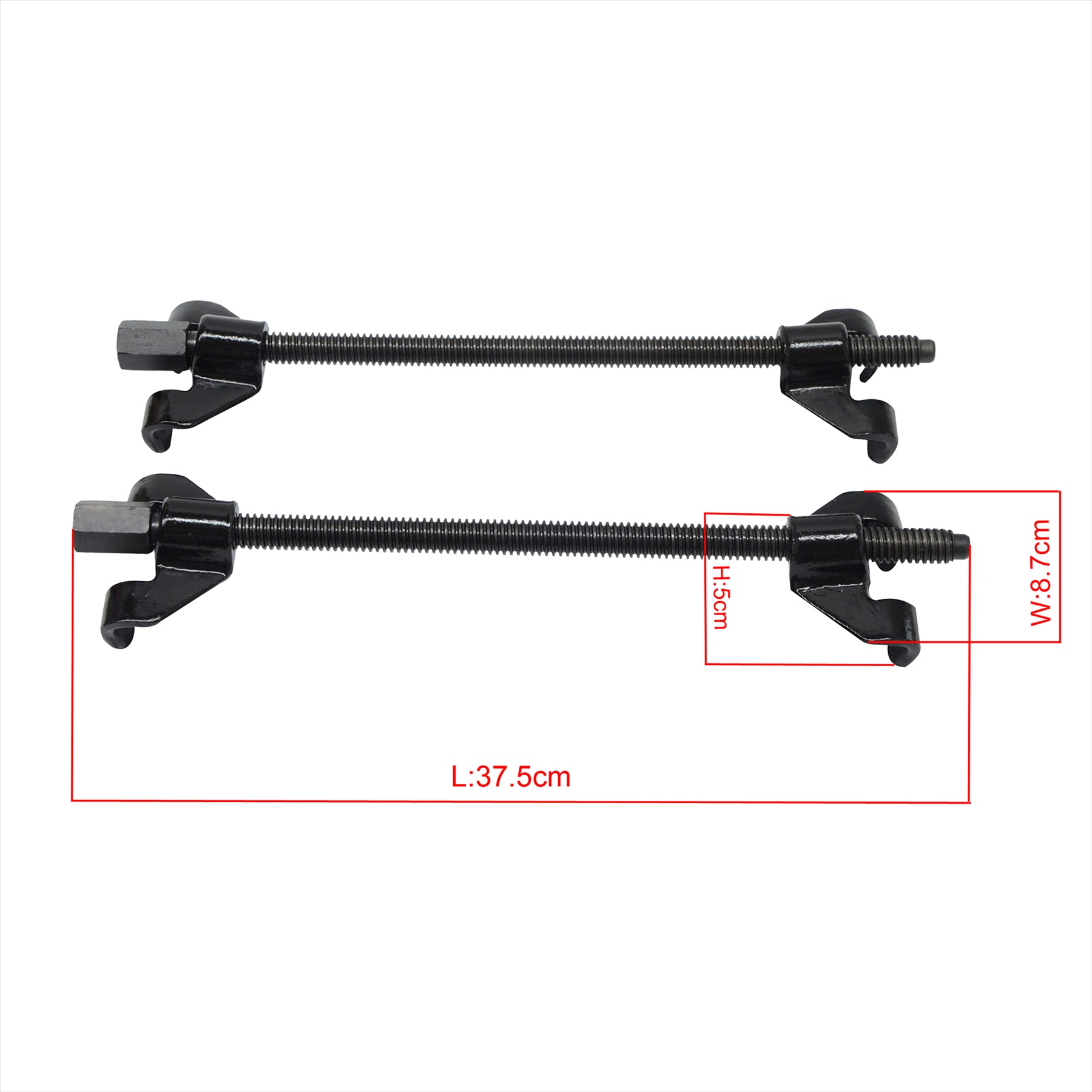 Coil Spring Compressor Heavy Duty Pair Of Suspension Clamps 370mm Tool For Car - Image 4