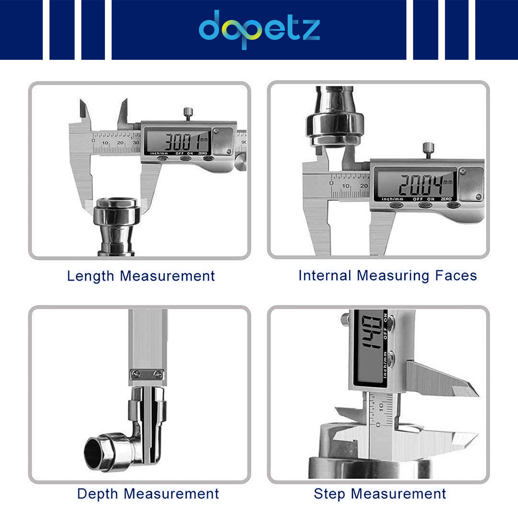 Digital Vernier Caliper 6 Inch 150mm – LCD Precision Measuring Tool for Inside Outside Depth Measurement - Image 3