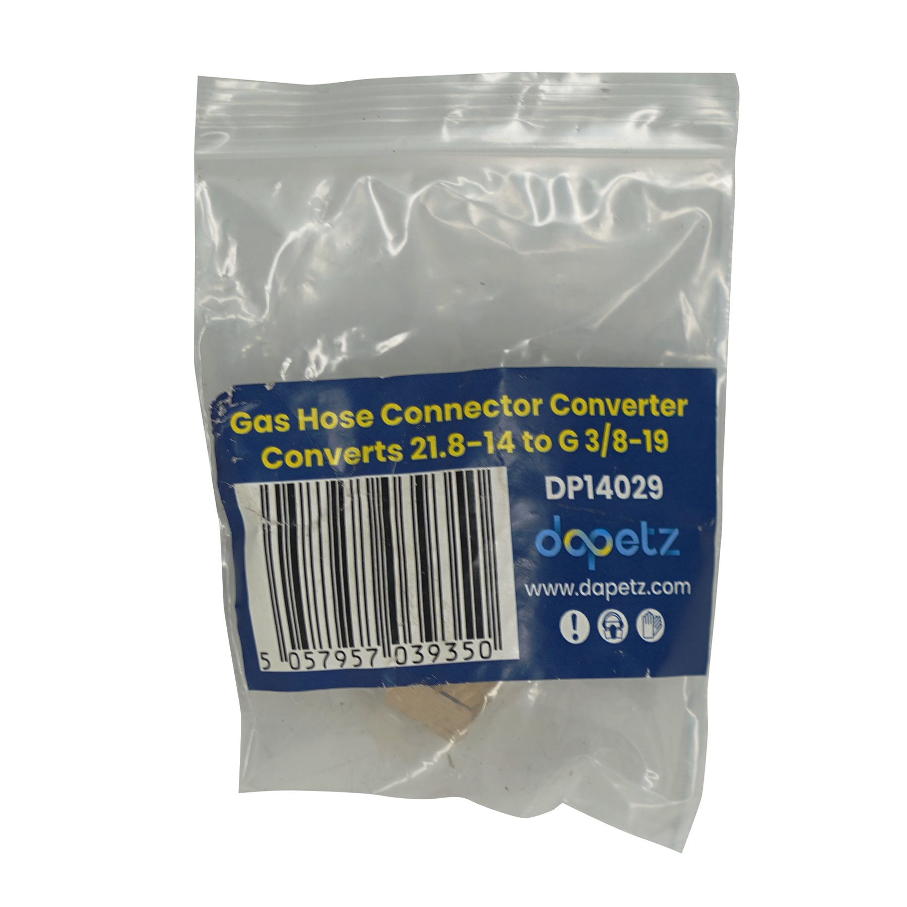 Gas Hose Connector Converter Converts 21.8-14 to G 3/8-19 - Image 7