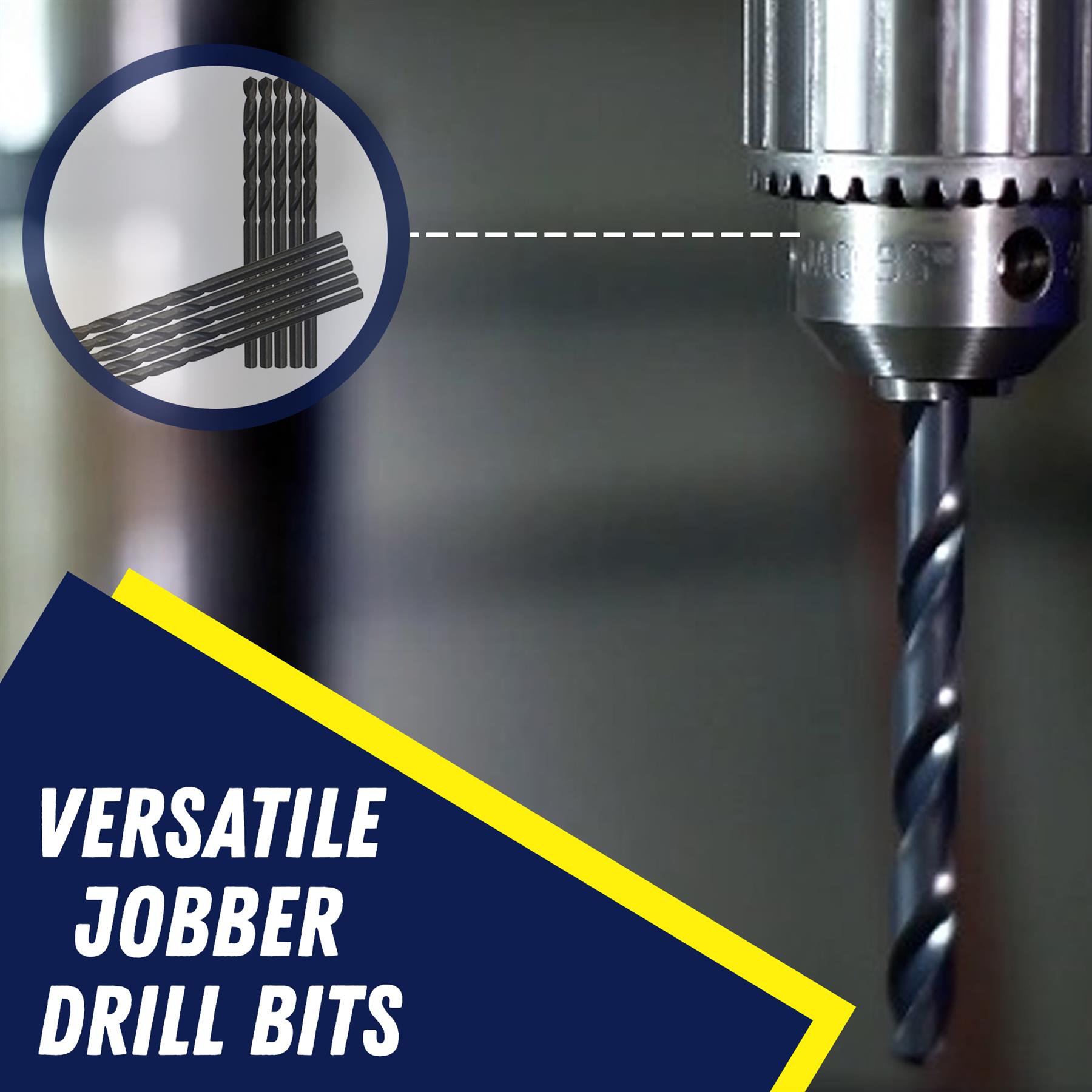 Quality 5Pk Metric HSS-R Jobber Bits 9.5mm Hand Tool Drills Brand New - Image 3