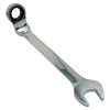 Flexible Head Ratchet Metric Spanner Open End & Ring Guaranteed 21mm By Dapetz - Dapetz