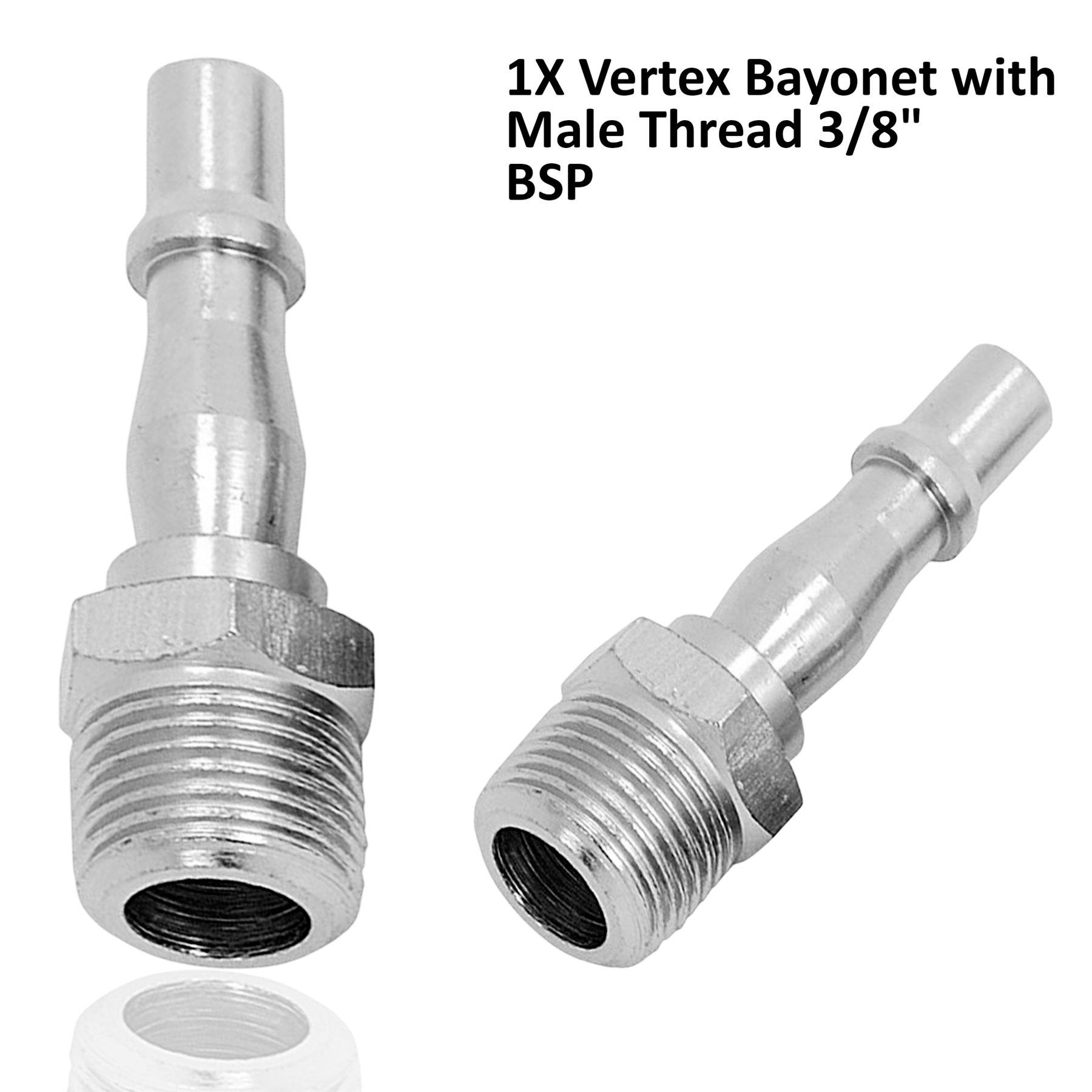 Air Line Hose Fitting Connector Male 3/8" BSP Bayonet Coupler For PCL Vertex 1PC - Image 5